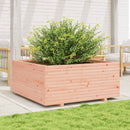 vidaXL tömör duglászfenyő kerti virágtartó 110 x 110 x 49,5 cm