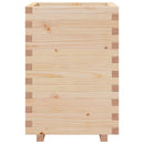 vidaXL tömör fenyő kerti virágláda 50 x 50 x 72,5 cm