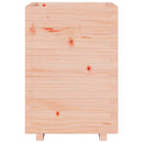 vidaXL tömör duglászfenyő kerti virágláda 50 x 50 x 72,5 cm