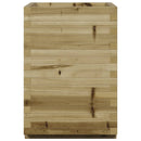 vidaXL impregnált fenyőfa kerti virágláda 50 x 50 x 72,5 cm