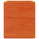 vidaXL viaszbarna tömör fenyőfa kerti virágláda 60 x 60 x 72,5 cm