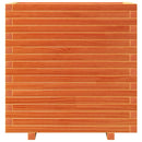 vidaXL viaszbarna tömör fenyőfa kerti virágláda 70x40x72,5 cm