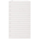 vidaXL fehér tömör fenyő virágláda 90x40x72,5 cm