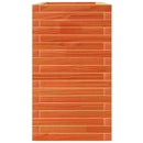 vidaXL viaszbarna tömör fenyőfa kerti virágláda 110x40x72,5 cm