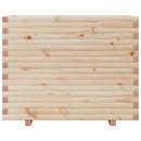 vidaXL tömör fenyő kerti virágláda 90x60x72,5 cm