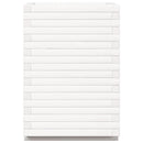 vidaXL fehér tömör fenyő virágláda 50x50x72 cm