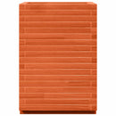 vidaXL viaszbarna tömör fenyőfa kerti virágláda 50x50x72 cm