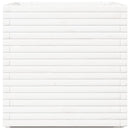 vidaXL fehér tömör fenyő virágláda 70x70x72 cm