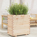 vidaXL tömör fenyő kerti virágláda 70x40x72 cm