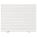 vidaXL fehér tömör fenyő virágláda 90x40x72 cm