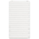 vidaXL fehér tömör fenyő virágláda 90x40x72 cm