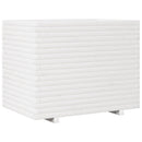 vidaXL fehér tömör fenyő virágláda 90x60x72 cm