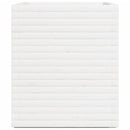 vidaXL fehér tömör fenyő virágláda 90x60x72 cm