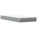 vidaXL viaszbarna tömör fenyőfa ágy matraccal 100 x 200 cm