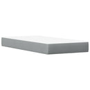 vidaXL fehér tömör fenyőfa ágy matraccal 90 x 200 cm