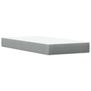 vidaXL viaszbarna tömör fenyőfa ágy matraccal 90 x 200 cm