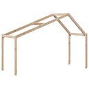 vidaXL tömör fenyőfa emeletes ágy matrac nélkül 90 x 200 cm