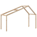 vidaXL tömör fenyőfa emeletes ágy matrac nélkül 90 x 190 cm