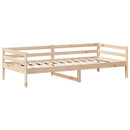vidaXL tömör fenyőfa kanapéágy tetővel 80 x 200 cm
