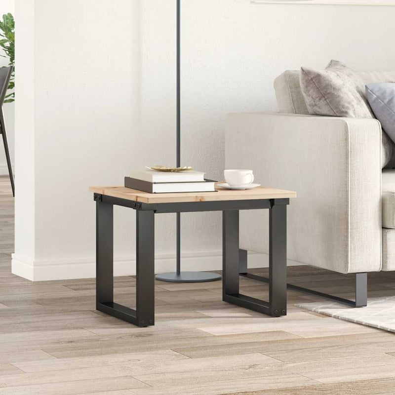 vidaXL tömör fenyőfa négyzet alakú asztallap 50 x 50 x 1,7 cm