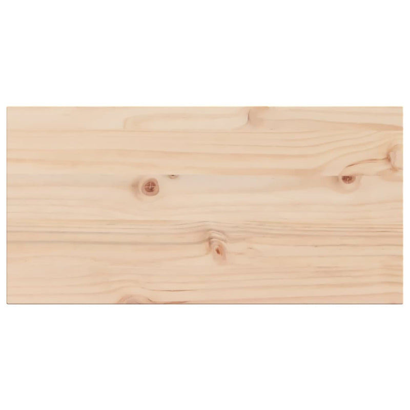 vidaXL 2 db tömör fenyőfa téglalap alakú asztallap 70 x 35 x 1,7 cm