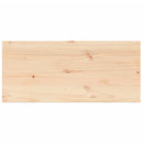 vidaXL tömör fenyőfa téglalap alakú asztallap 90 x 40 x 1,7 cm