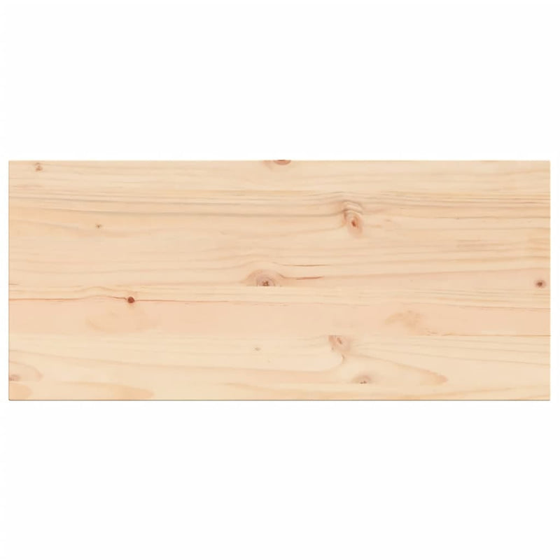 vidaXL tömör fenyőfa téglalap alakú asztallap 90 x 40 x 1,7 cm