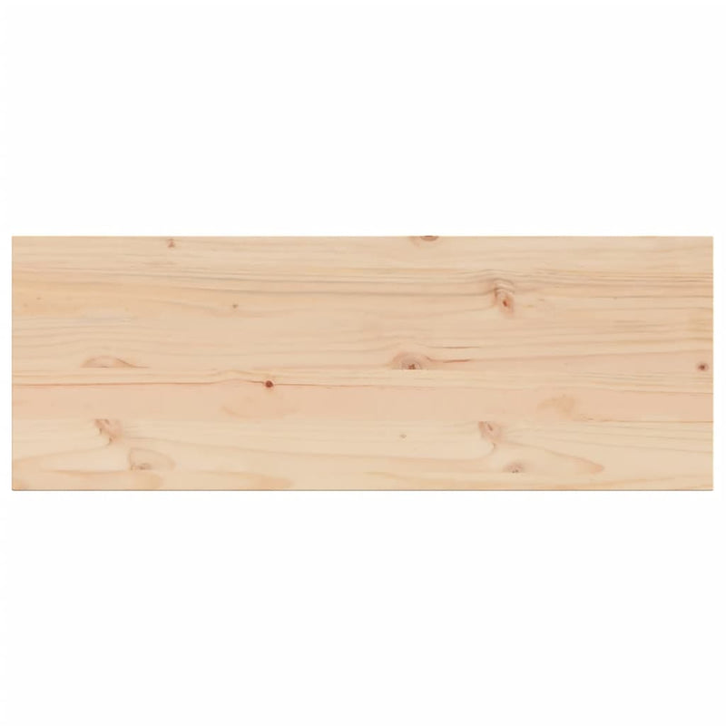 vidaXL tömör fenyőfa téglalap alakú asztallap 110 x 40 x 1,7 cm