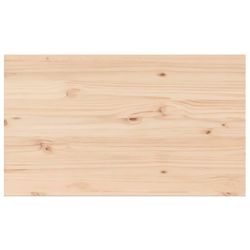 vidaXL 3 db tömör fenyőfa téglalap alakú asztallap 80 x 47 x 1,7 cm