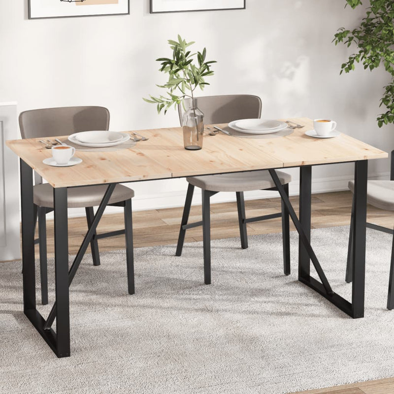 vidaXL 3 db tömör fenyőfa téglalap alakú asztallap 80 x 47 x 1,7 cm