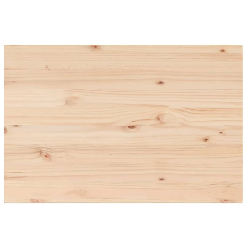 vidaXL 3 db tömör fenyőfa téglalap alakú asztallap 80 x 53 x 1,7 cm