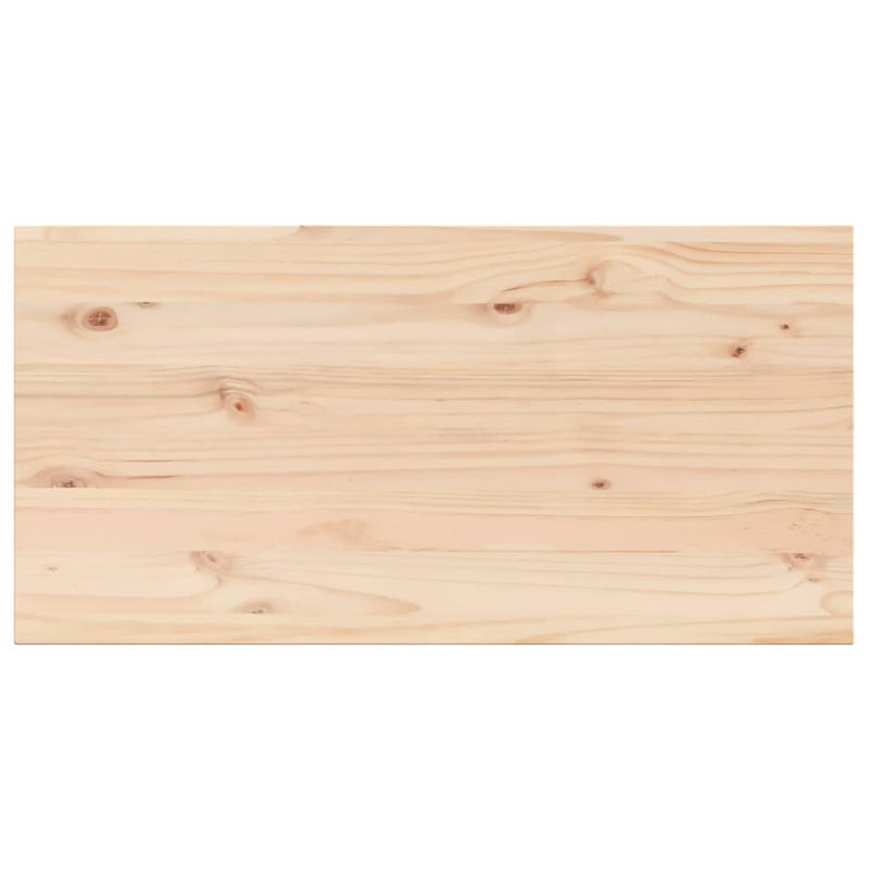 vidaXL 4 db tömör fenyőfa téglalap alakú asztallap 90 x 45 x 1,7 cm