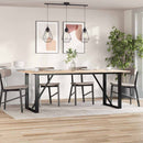vidaXL 4 db tömör fenyőfa téglalap alakú asztallap 100 x 50 x 1,7 cm