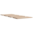vidaXL 4 db tömör fenyőfa téglalap alakú asztallap 100 x 50 x 1,7 cm