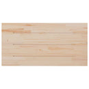 vidaXL 4 db tömör fenyőfa téglalap alakú asztallap 100 x 50 x 1,7 cm