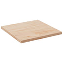 vidaXL tömör fenyőfa négyzet alakú asztallap 50 x 50 x 2,5 cm