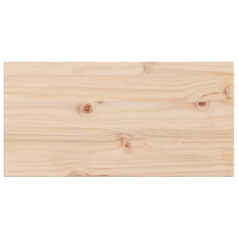 vidaXL 2 db tömör fenyőfa téglalap alakú asztallap 60 x 30 x 2,5 cm