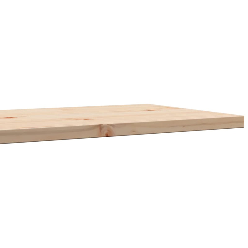 vidaXL 2 db tömör fenyőfa téglalap alakú asztallap 80 x 40 x 2,5 cm
