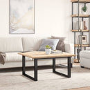 vidaXL 2 db tömör fenyőfa téglalap alakú asztallap 90 x 45 x 2,5 cm