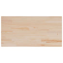 vidaXL tömör fenyőfa téglalap alakú asztallap 100 x 50 x 2,5 cm