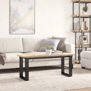 vidaXL tömör fenyőfa téglalap alakú asztallap 110 x 40 x 2,5 cm