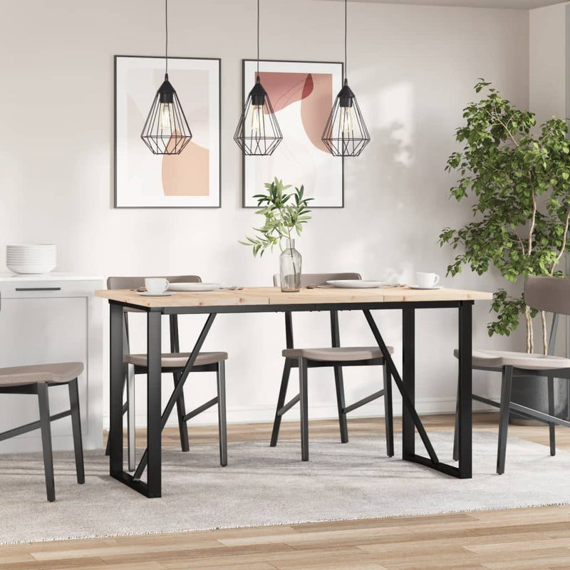 vidaXL 3 db tömör fenyőfa téglalap alakú asztallap 80 x 47 x 2,5 cm