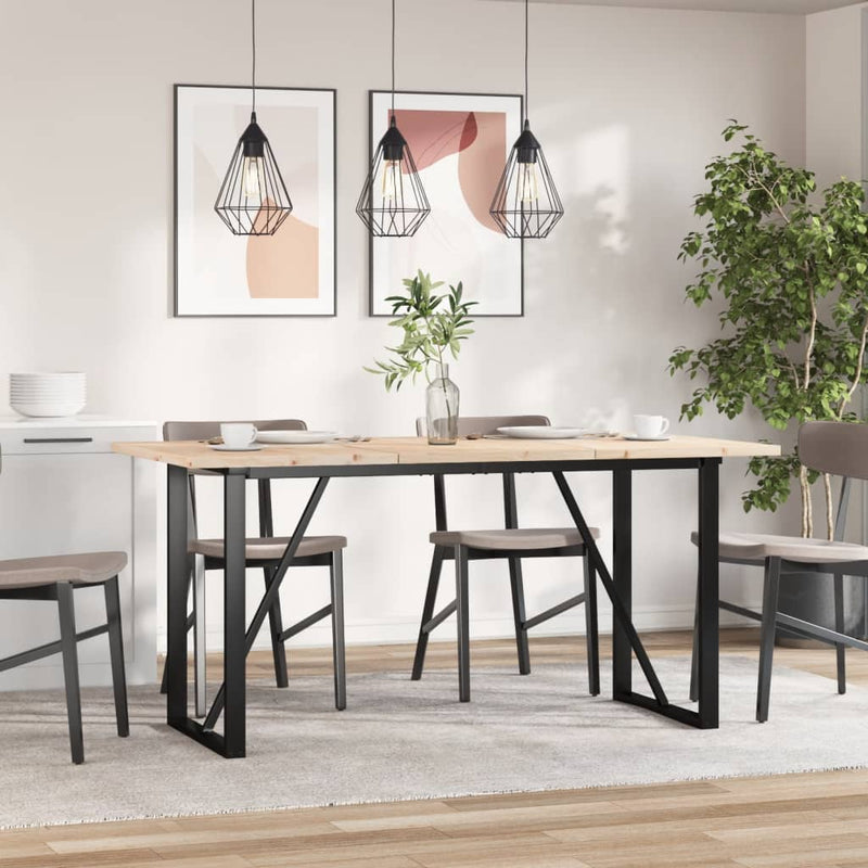 vidaXL 3 db tömör fenyőfa téglalap alakú asztallap 80 x 53 x 2,5 cm