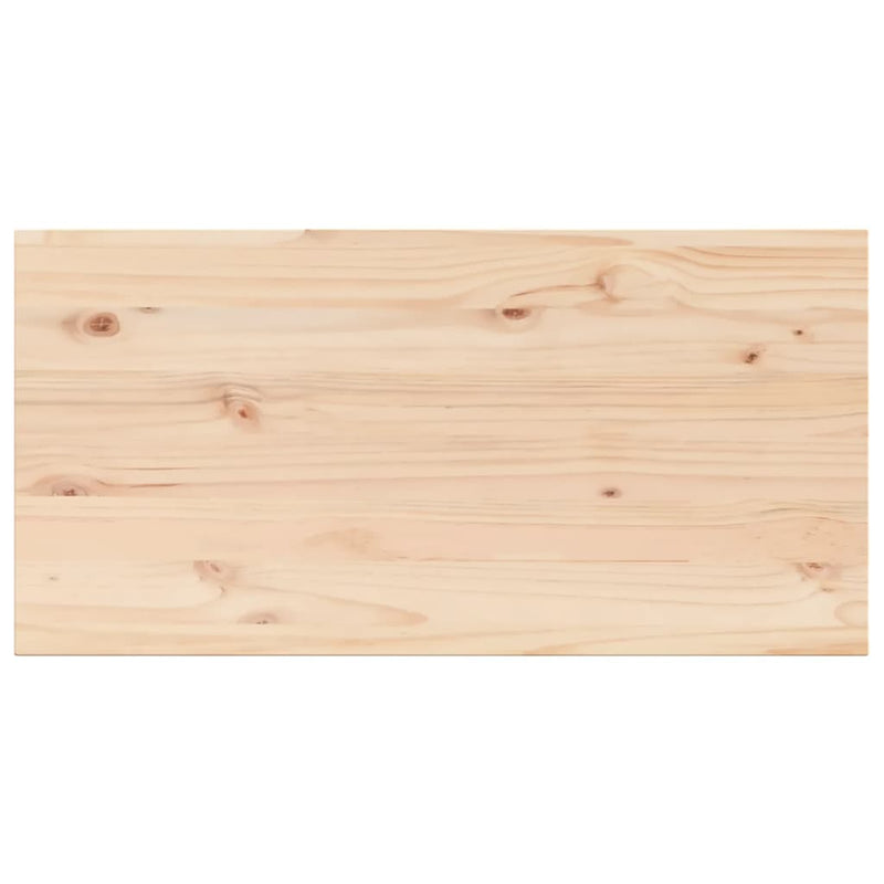 vidaXL 4 db tömör fenyőfa téglalap alakú asztallap 90 x 45 x 2,5 cm