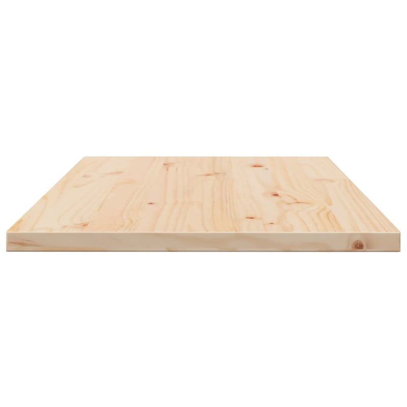 vidaXL 4 db tömör fenyőfa téglalap alakú asztallap 100 x 50 x 2,5 cm