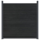 vidaXL szürke WPC kerítéspanel 699 x 186 cm