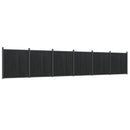 vidaXL szürke WPC kerítéspanel 1045 x 186 cm