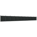 vidaXL szürke WPC kerítéspanel 1737 x 186 cm