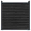 vidaXL szürke WPC kerítéspanel 1737 x 186 cm