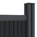 vidaXL szürke WPC kerítéspanel 1737 x 186 cm